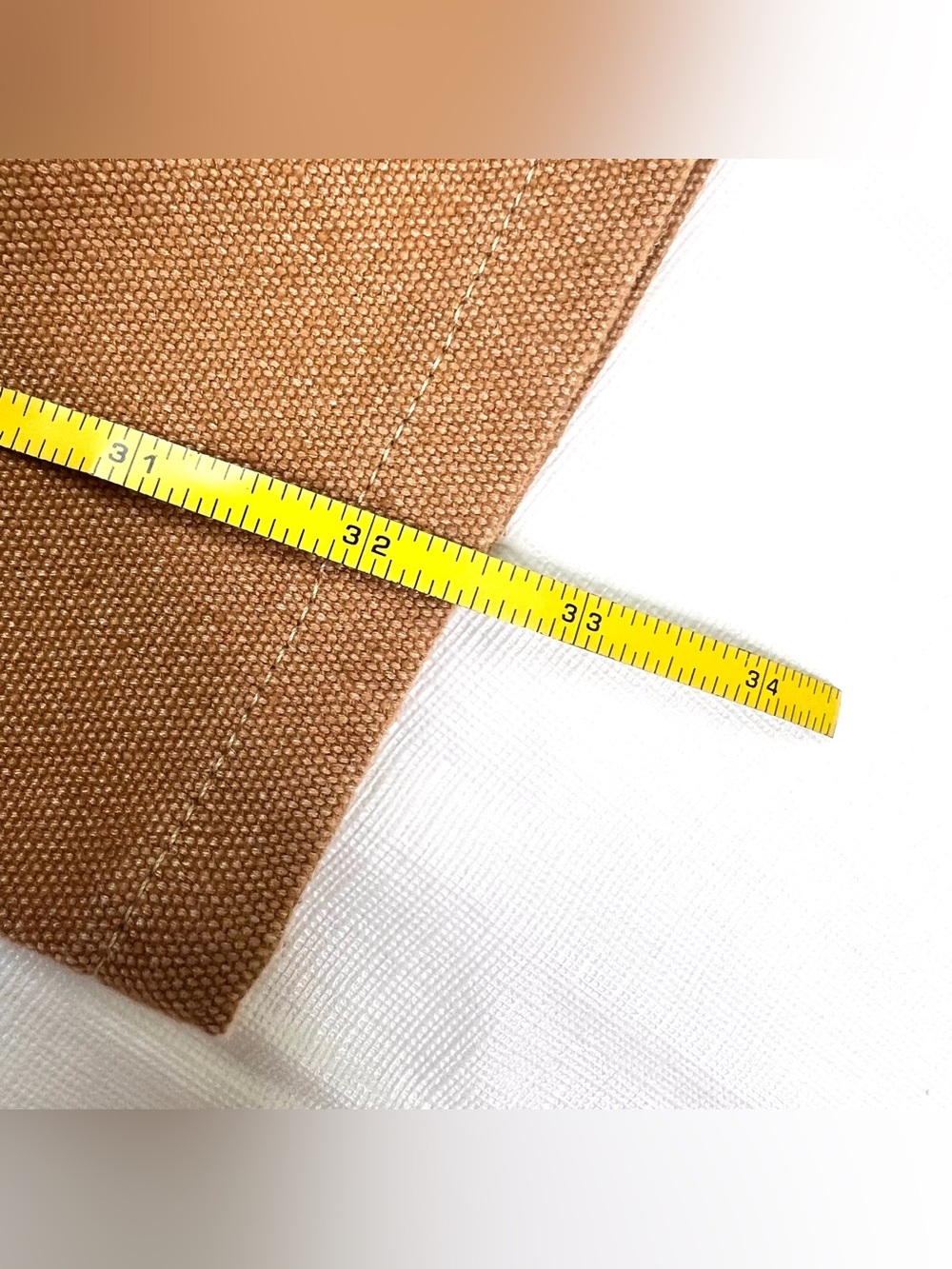 Patagonia Iron Forge Double Knee Pants Men's 32X33 Brown Hemp Canvas Work Wear - Picture 14 of 15